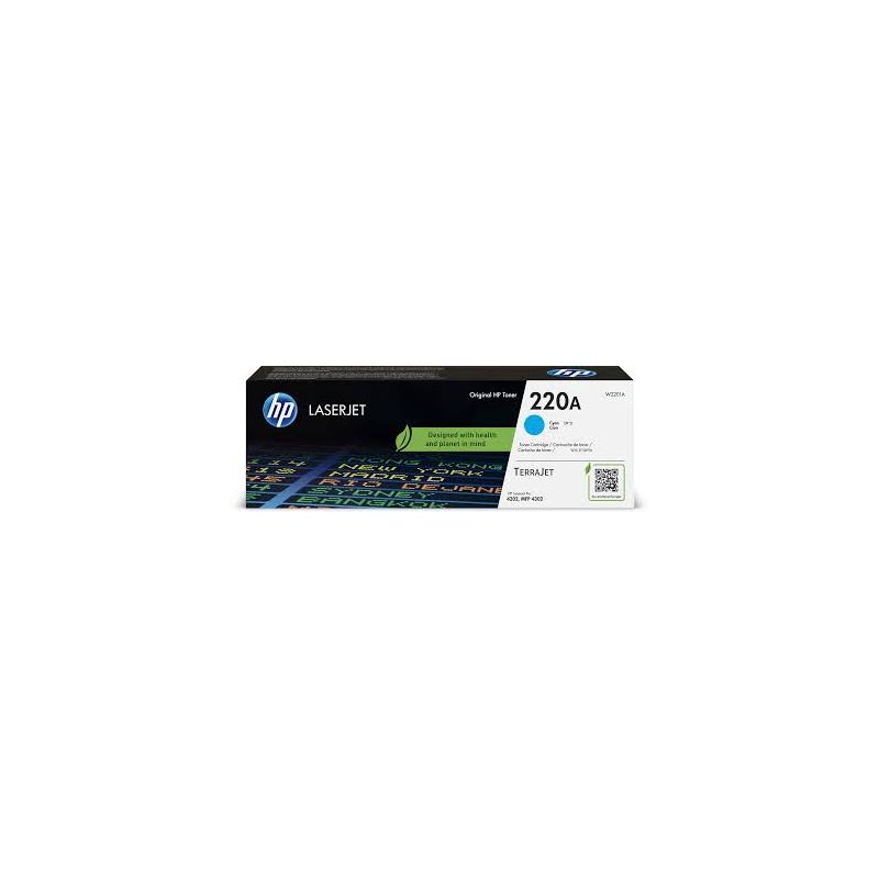 HP Cartouche Laser HP 220A Cyan Authentique